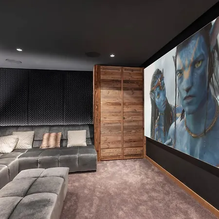 De Luxe Avec Piscine, Sauna, Salle De Sport Et Cinema - Fr-1-569-194 Chalet *
