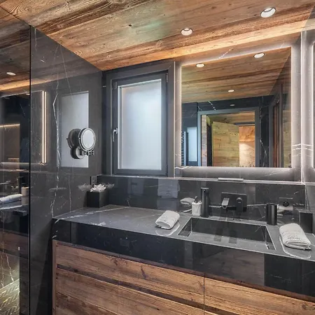 De Luxe Avec Piscine, Sauna, Salle De Sport Et Cinema - Fr-1-569-194 Megeve
