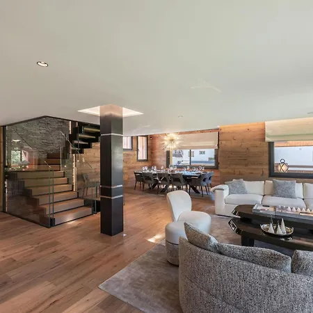 Chalet De Luxe Avec Piscine, Sauna, Salle De Sport Et Cinema - Fr-1-569-194 *