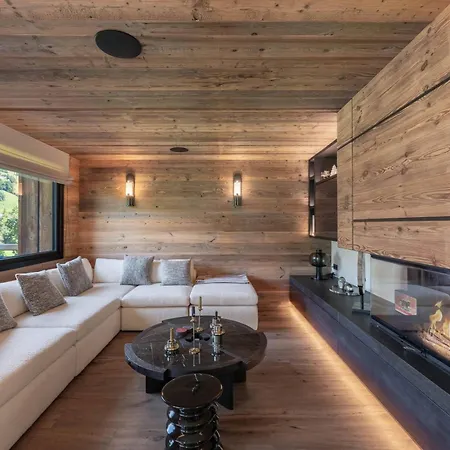 De Luxe Avec Piscine, Sauna, Salle De Sport Et Cinema - Fr-1-569-194 * Megeve